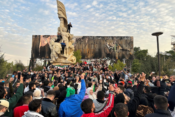  ورود معارضین مسلح به دمشق