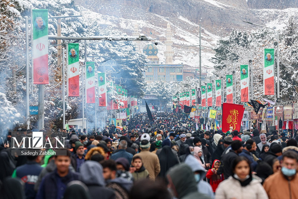  پنجمین سالگرد شهادت حاج قاسم سلیمانی در کرمان