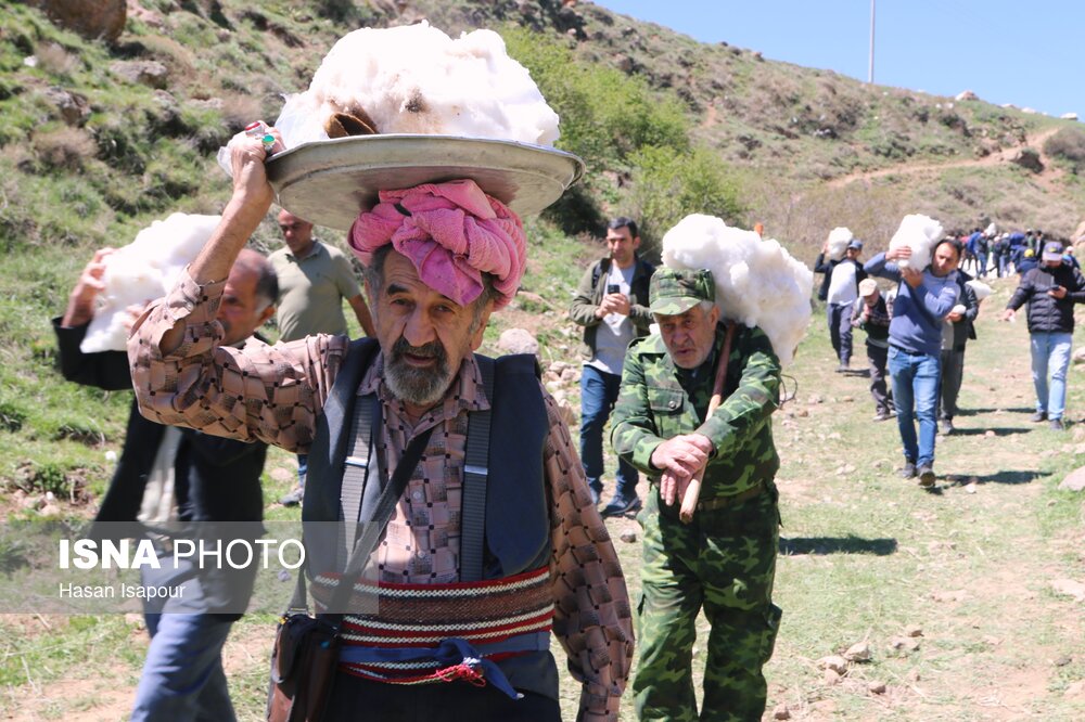 آیین ۶۰۰ ساله ورف چال روستای آب اسک آمل -مازندران