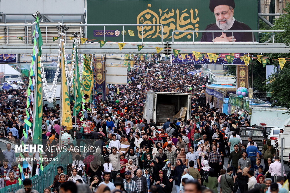 جشن بزرگ «امام رضایی‌ها» در تهران