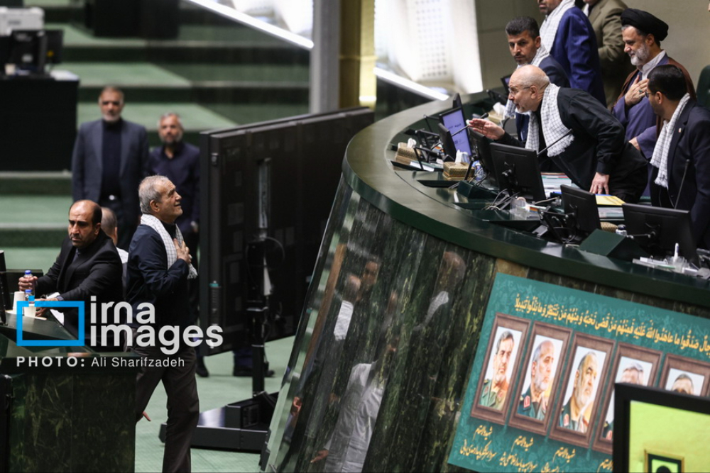 جلسه رای اعتماد وزیر امور اقتصادی و دارایی با حضور رئیس جمهور