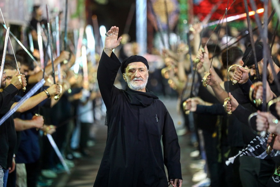 آیین سنتی شاه حسین گویان حسینیه مکتب تشیّع تهران