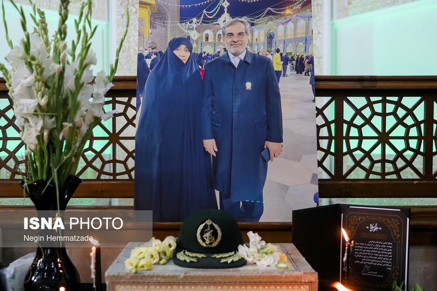 مراسم یادبود سرلشکر مهدی ربانی - تهران