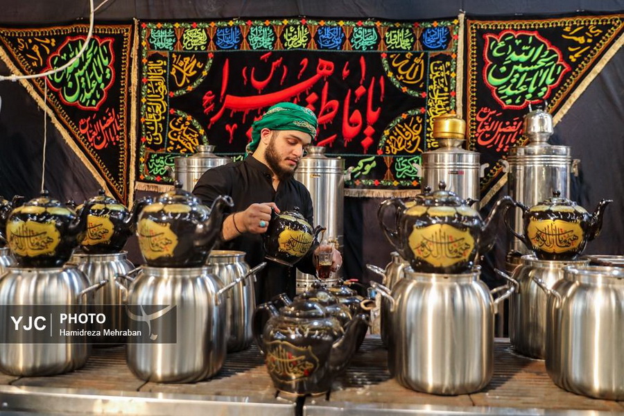 حال و هوای محرم در محله دولت آباد تهران