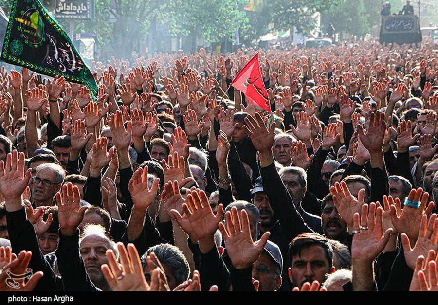دسته عزاداری «یوم الزینب» در زنجان