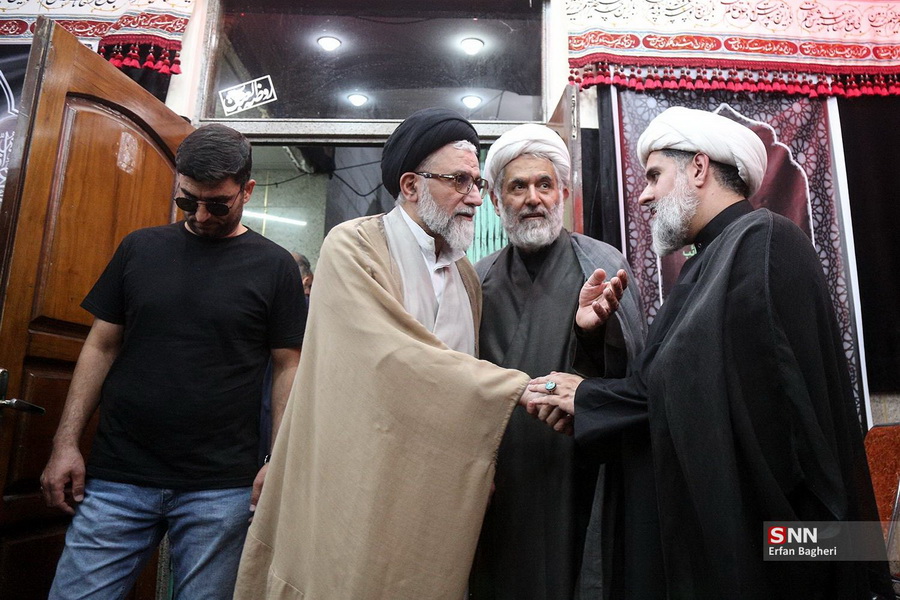 مراسم یادبود حجت‌الاسلام علی طائب