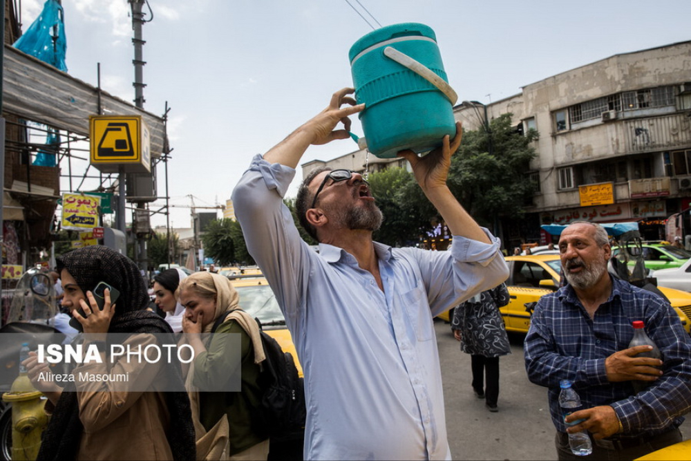 موج بی سابقه گرما در تهران
