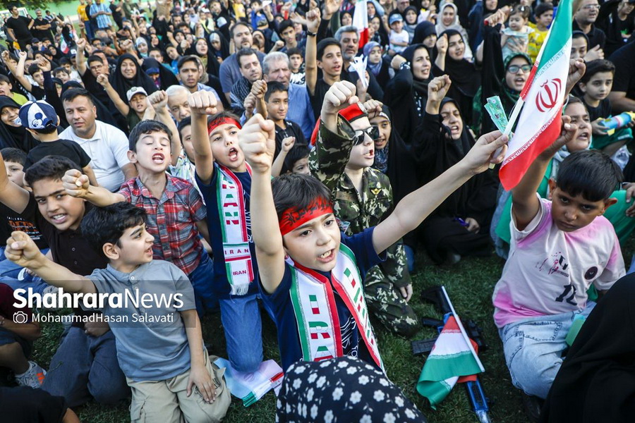 اجتماع بزرگ کودکان و نوجوانان مشهدی در روز شهادت امام سجاد(ع)