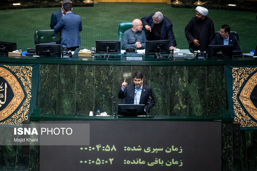 گزارش وزیر ارتباطات در جلسه علنی مجلس شورای اسلامی - ۳۱ تیر ۱۴۰۴
