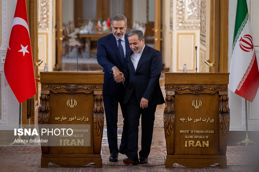 دیدار وزرای امور خارجه جمهوری اسلامی ایران و ترکیه