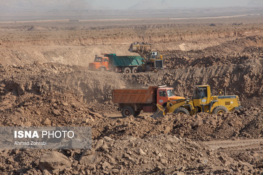 پروژه در حال ساخت فرودگاه بین المللی قم