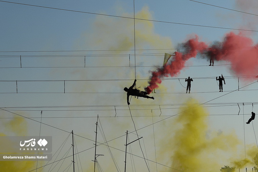 صبحگاه مشترک نیروهای مسلح در نوشهر