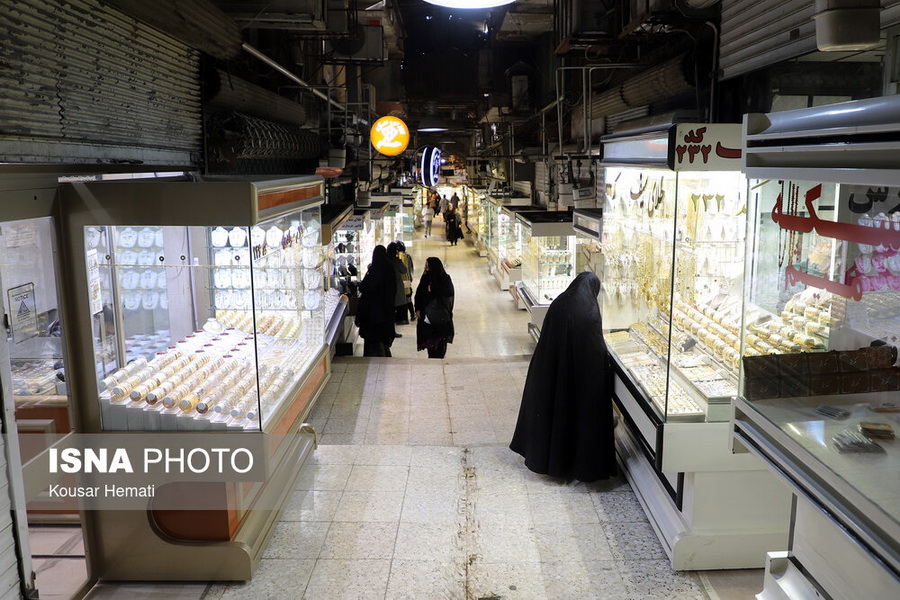 بازار زرگرهای کرمانشاه پس از افزایش قیمت طلا