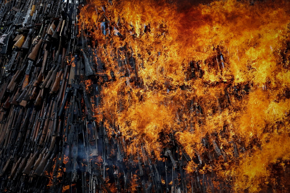 -امحای سلاح های قاچاق در نایروبی ، کنیا