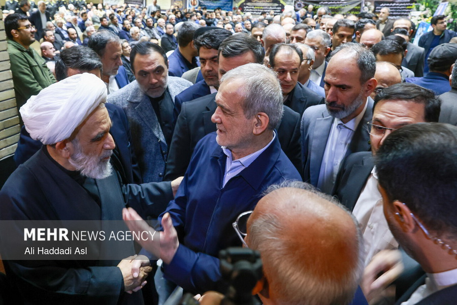 مراسم ترحیم مرحوم محمد قمی