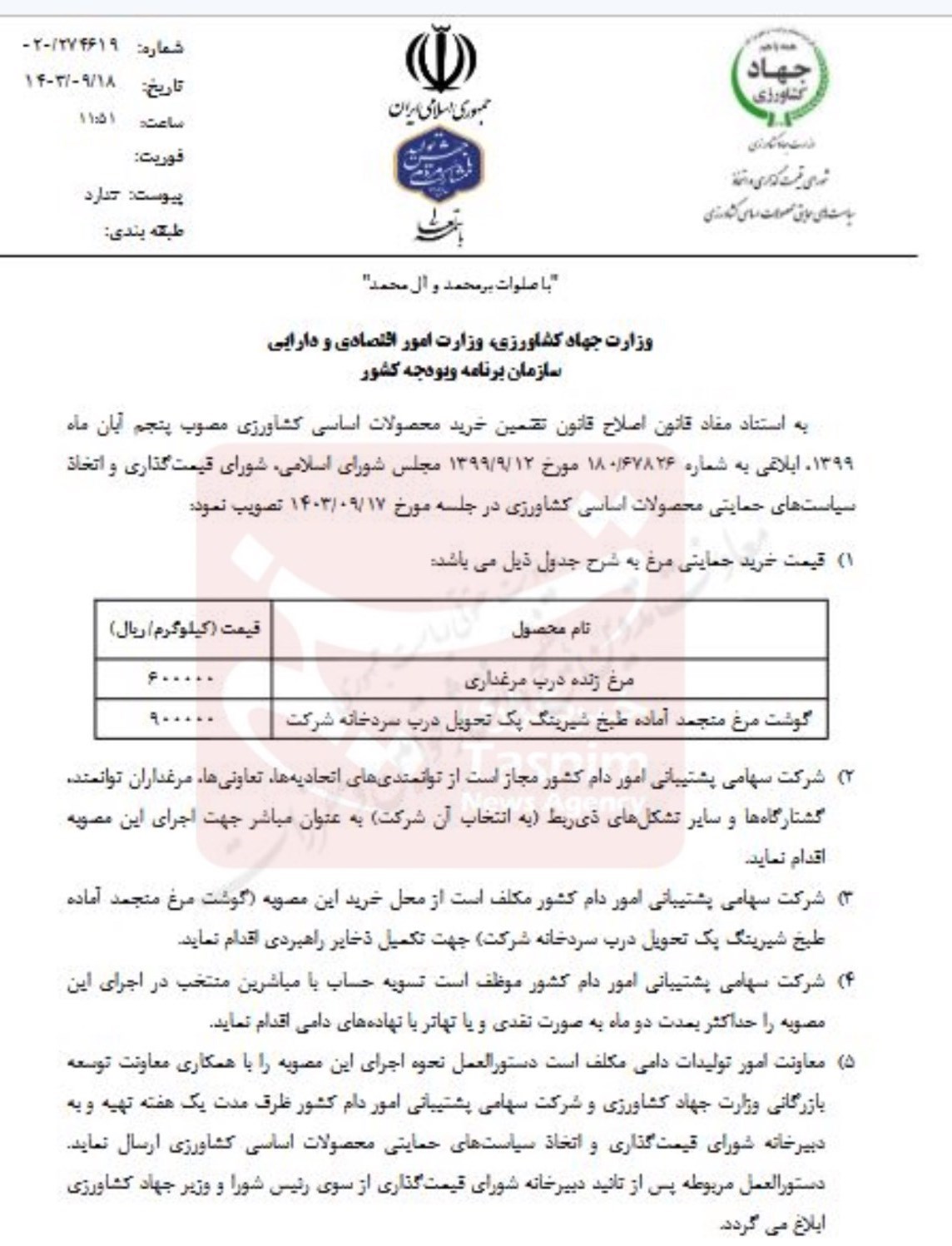 قیمت+مرغ